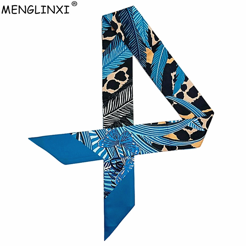 Luxury Bags For Women Brands - Leopard Butterfly Print New Skinny Scarf