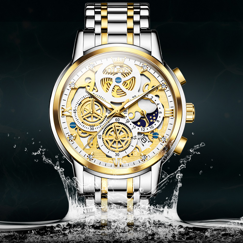 Luxury Bags Brands List - OLEVS 9947 Brand Original Authentic Watches