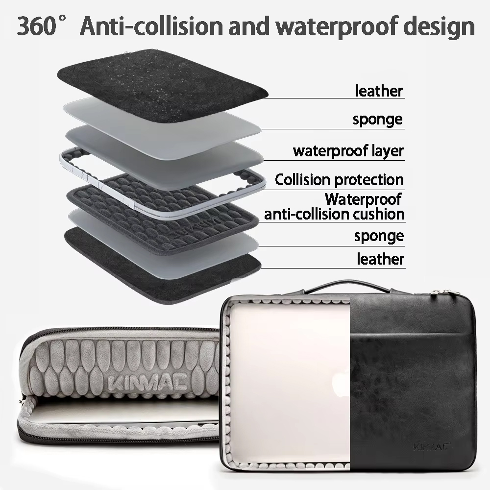 Laptop Bag Case For Macbook Ai - Laptop Bag Leather 15 评论和价格