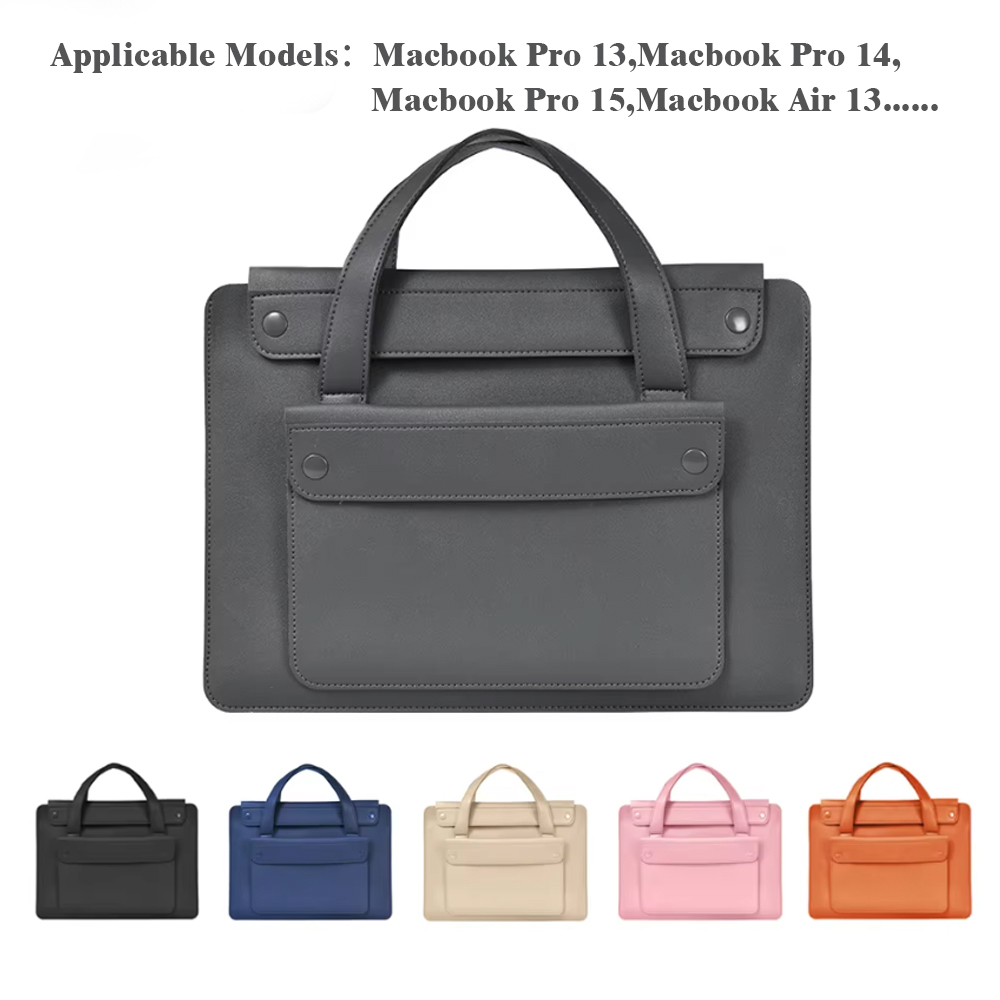 Laptop Bag Handbag Sleeve PU L - Laptop Bag Leather 15 评论和价格