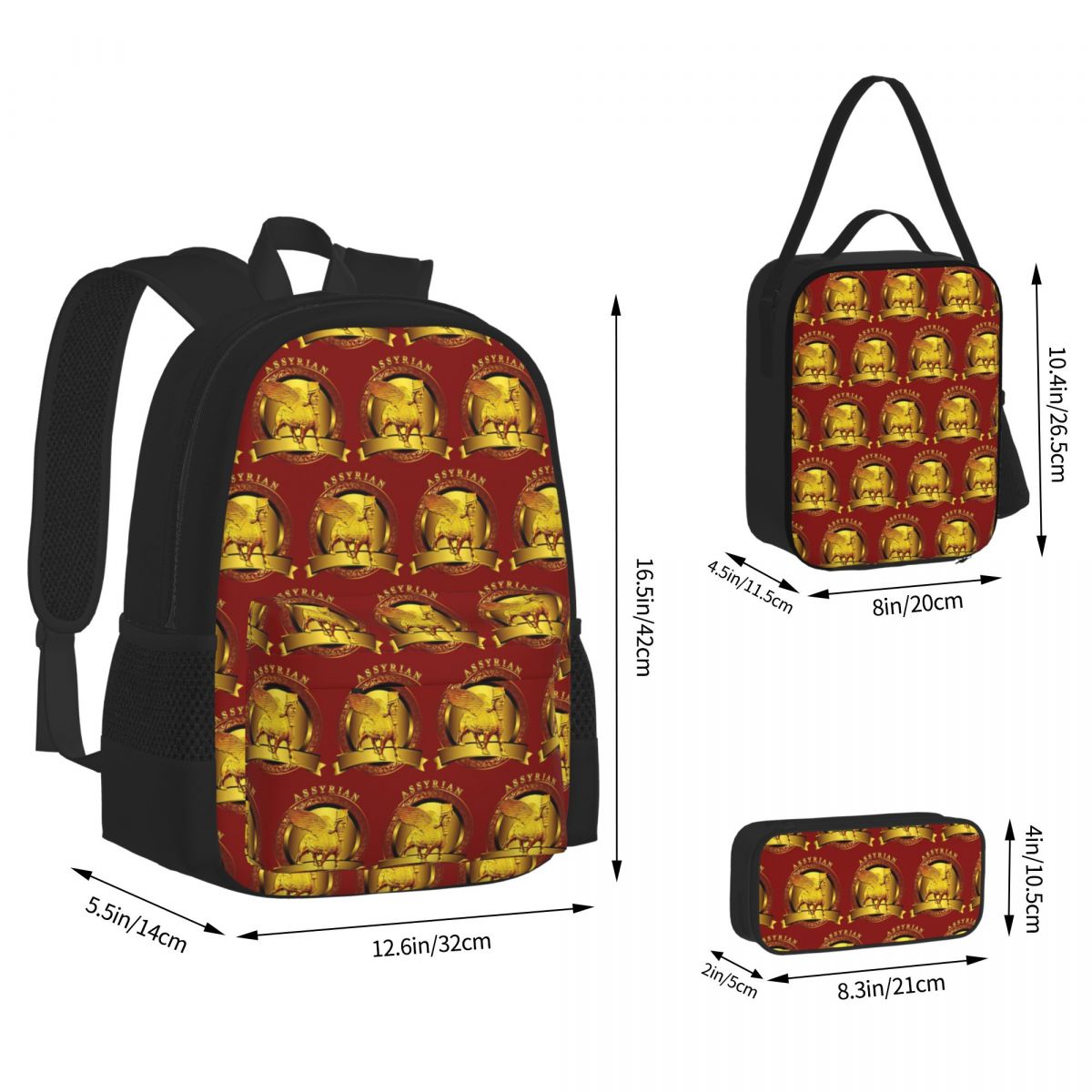 Luxury Assyrian Suryoyo Flag B - Luxury Bags For Kids 评论和价格