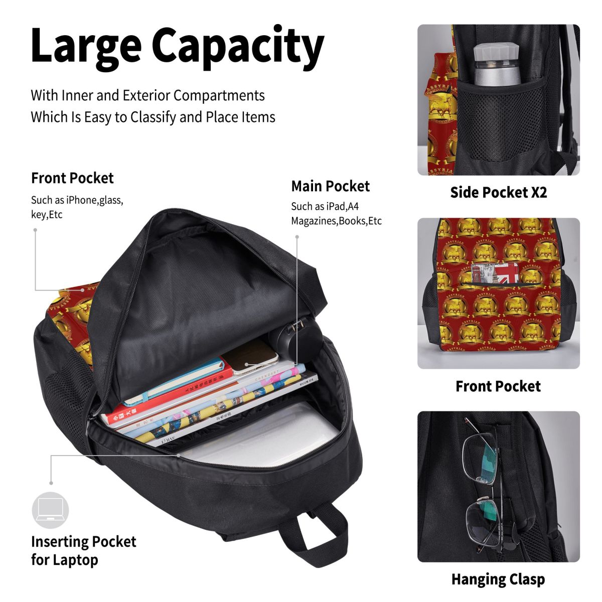 Luxury Assyrian Suryoyo Flag B - Luxury Bags For Kids 评论和价格