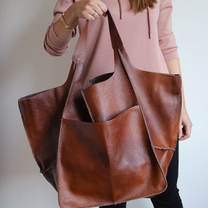 Multifunctional PU Leather Tot - Luxury Bags Consignment 评论和价格
