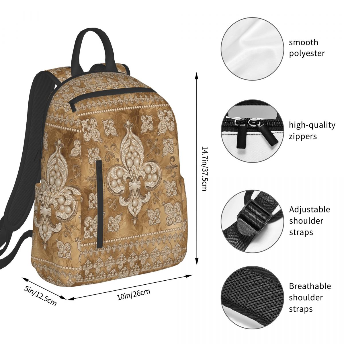 Fleur-de-lis Luxury Pearl And  - Luxury Bags For Kids 评论和价格