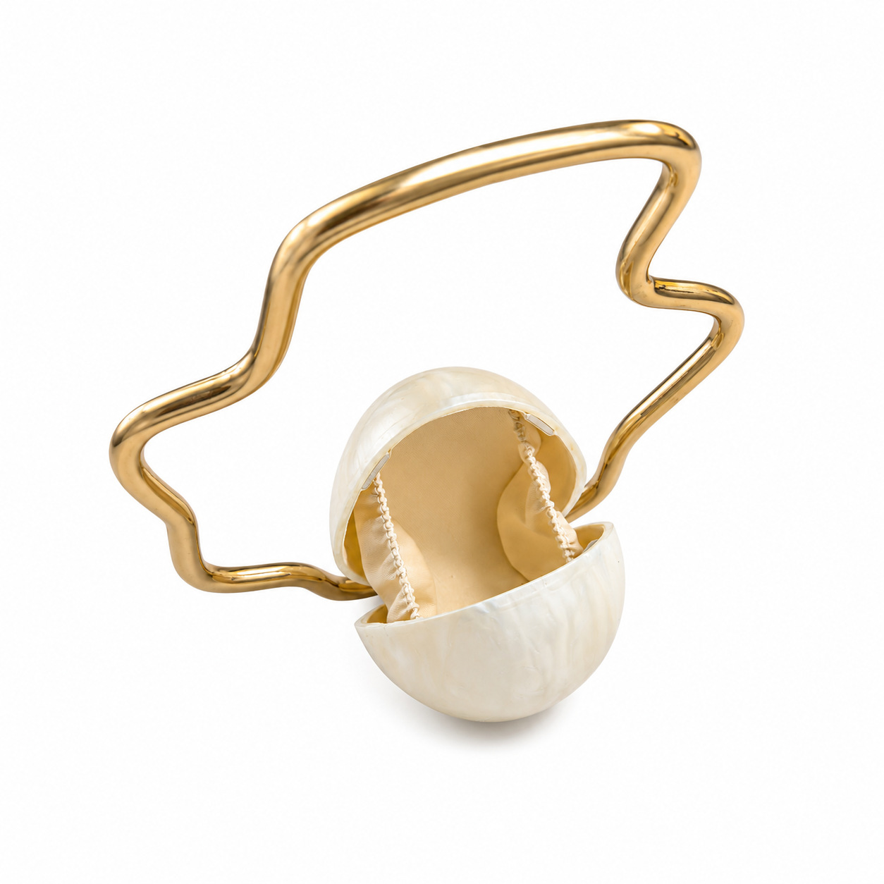 Women mini Acrylic Egg Bag Cut - Luxury Bag Collection 评论和价格