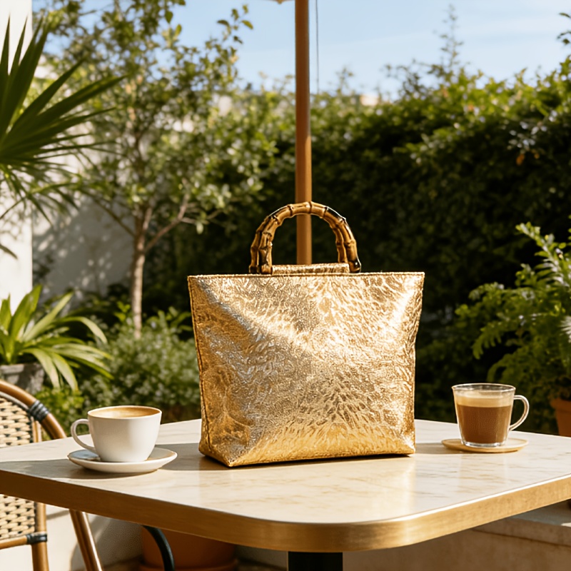 Light luxury metallic gold jac - Luxury Bag Collection 评论和价格