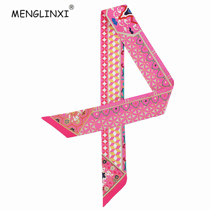 New Geometric Floral Print Sil - Luxury Bags For Women Brands 评论和价格