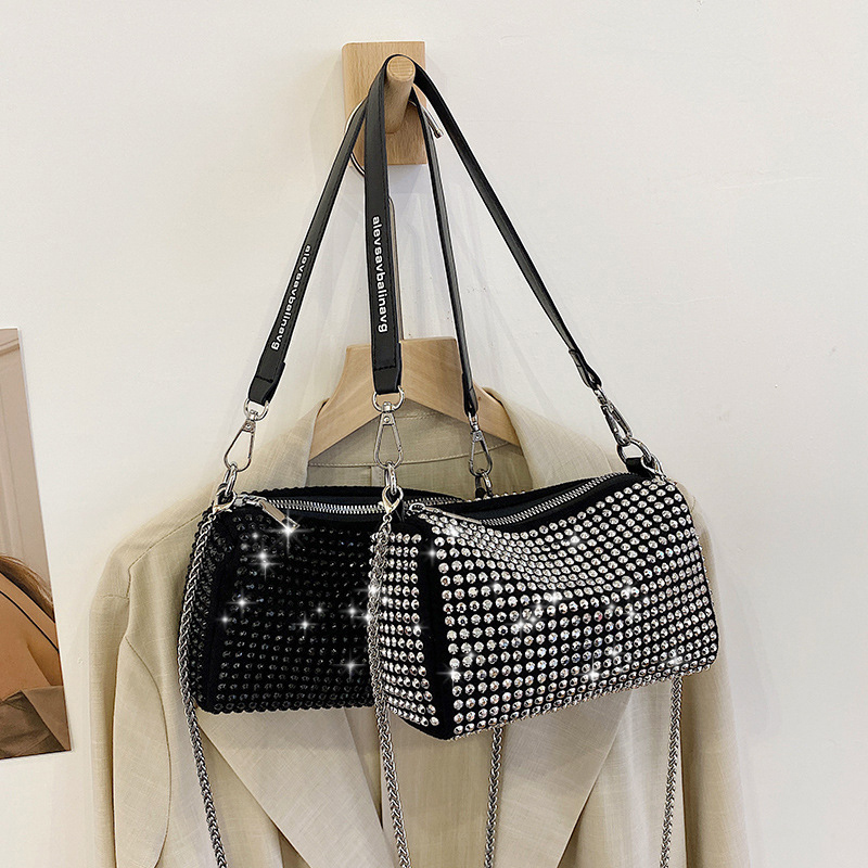 Luxury Bright Rhinestone Shoul - Luxury Bags For Kids 评论和价格