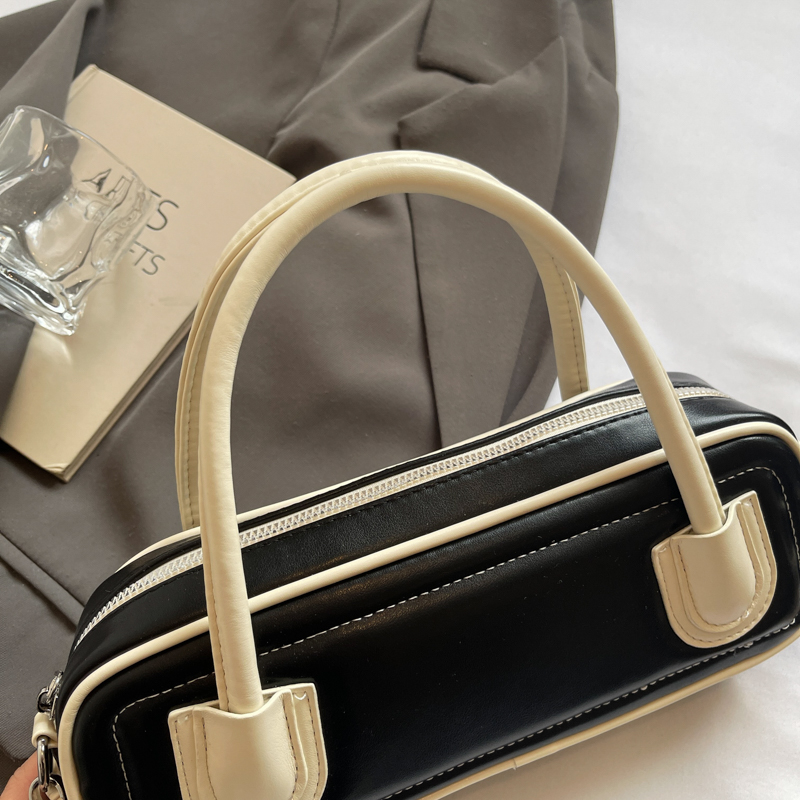 Contrast Color Top-handle Bags - Luxury Bags Consignment 评论和价格
